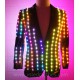 Multicolor led light jacket for men performance
